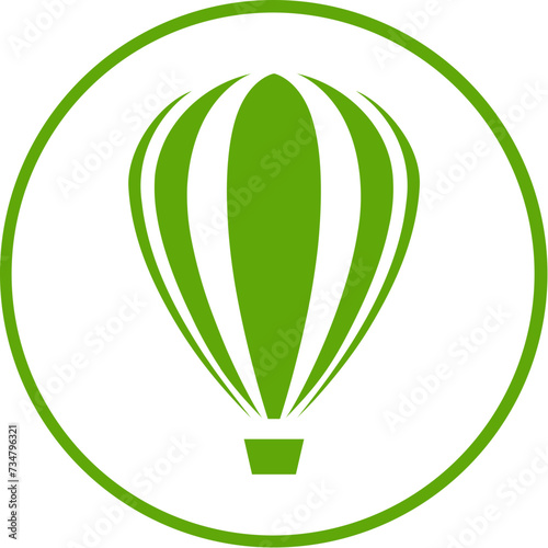 Corel Draw  outline icon