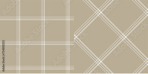 Vector checkered pattern or plaid pattern . Tartan, textured seamless twill for flannel shirts, duvet covers, other autumn winter textile mills. Vector Format