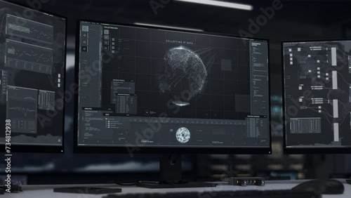 Wallpaper Mural Advanced Firewall Searching IP Address To Track Source Of Cyber Attack. Future UI Firewall. Cyber Attack Protection. Firewall System Locates Cyber Attack Origin Position. Surveillance. High Tech Torontodigital.ca