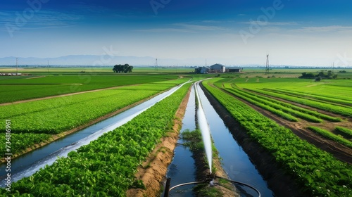 soil irrigation farm