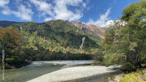 The Beautiful Nature in Kamikochi Japan