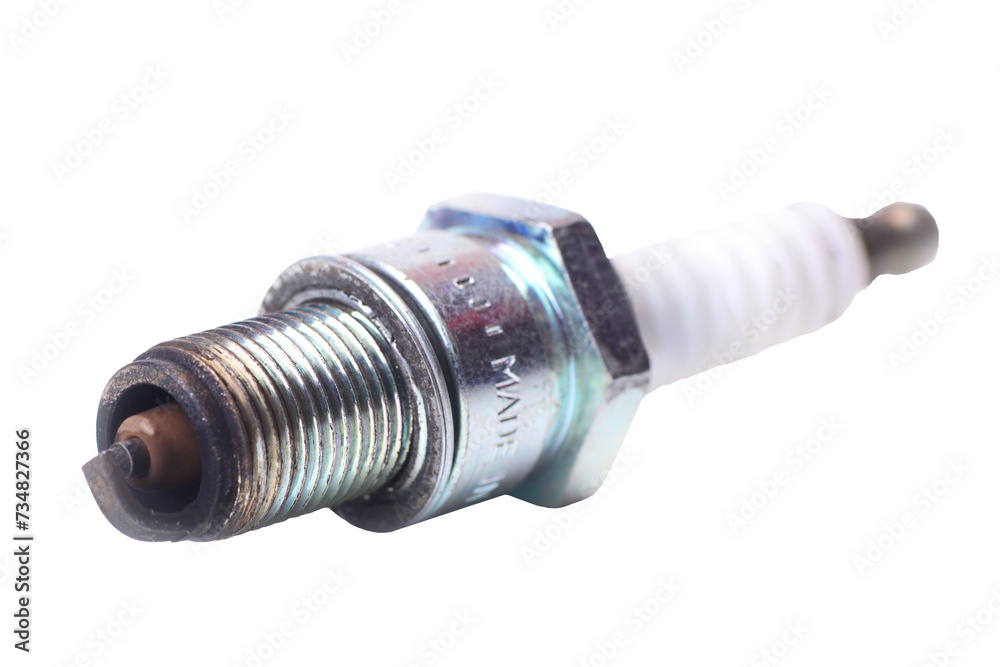 Spark plugs isolated Spark plugs isolated