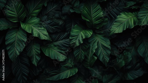 Premium Leafy Green Seamless Design