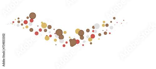 Multicolor confetti abstrac...