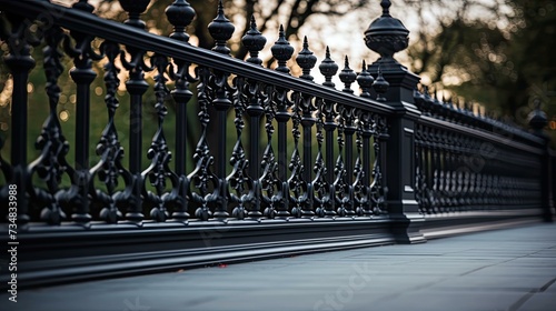 ornamental wrought iron fence