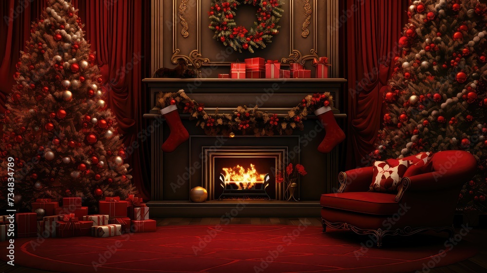 festive holiday background red festive holiday background red