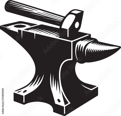 anvil hammer silhouette