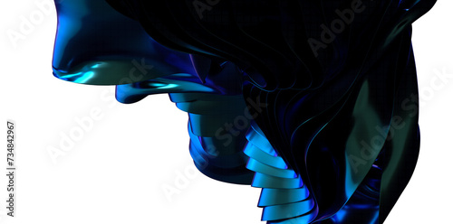 Flowing transparent Cloth W...