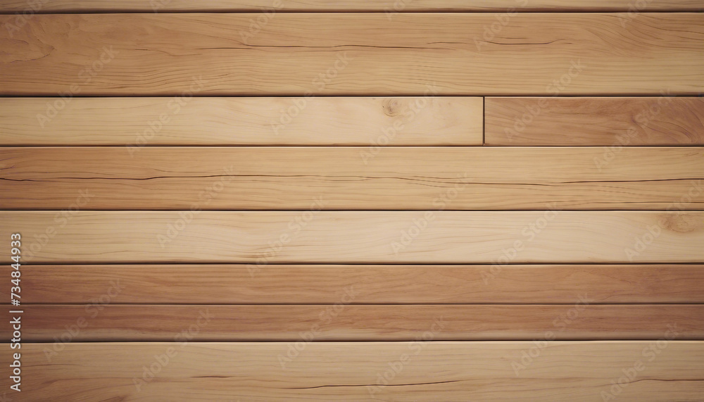 Naklejka premium Plywood Backdrop with Light Wooden Table and Abstract Nature Pattern 