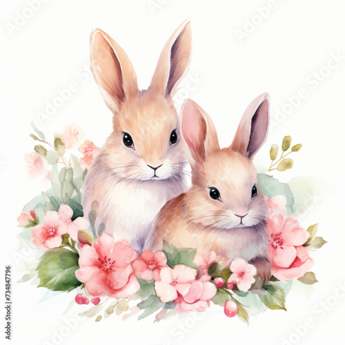 Cute Easter background