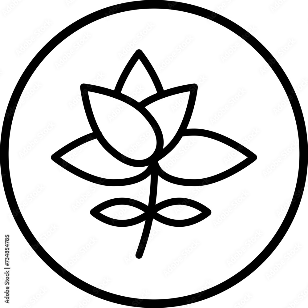 Flowers Icon Style