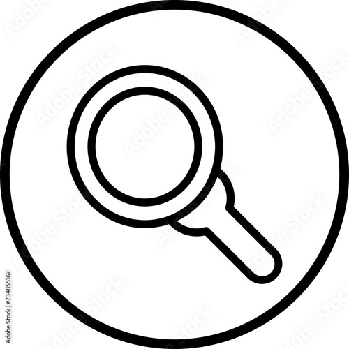 Magnifying Glass Icon Style
