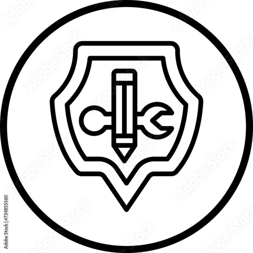 Privacy By Design Icon Style