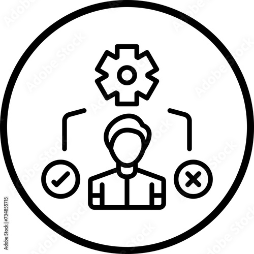 Decision Making Icon Style