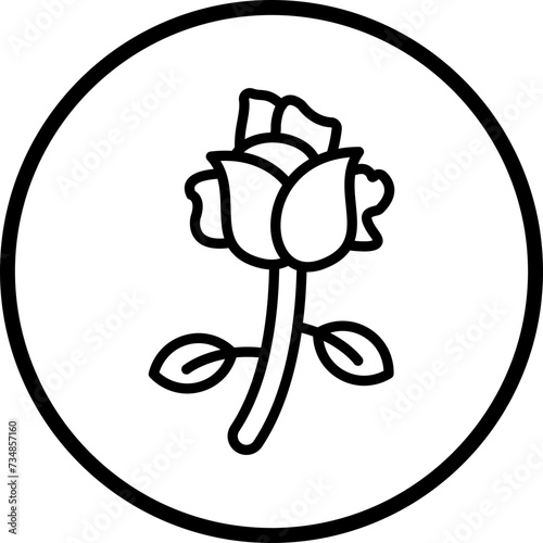 Rose Icon Style