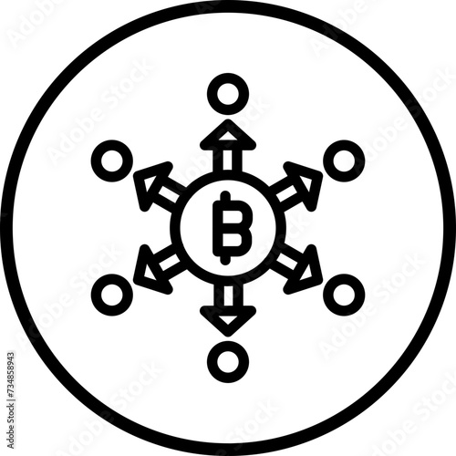 Decentralized Finance Icon Style