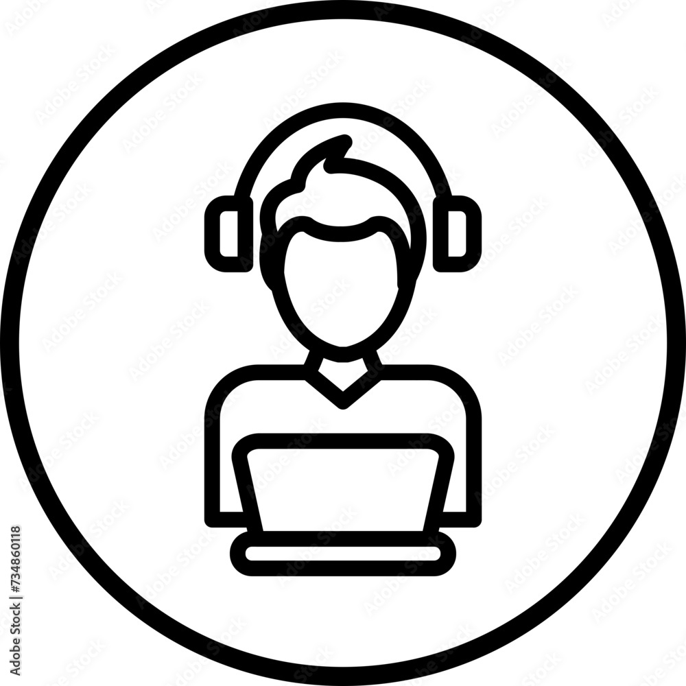 Relax Work Icon Style Relax Work Icon Style