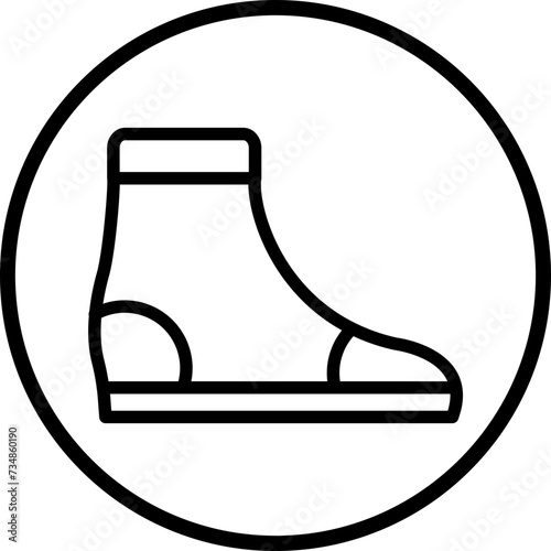 Diving Boots Icon Style
