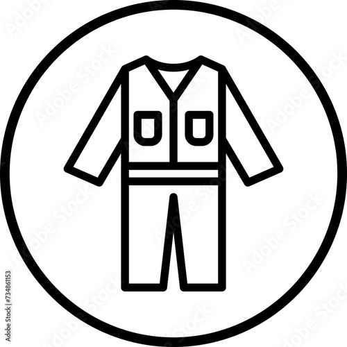 Coveralls Icon Style
