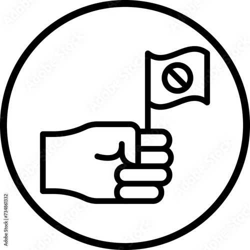 Boycott Icon Style