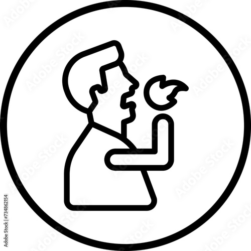 Fire Eater Icon Style