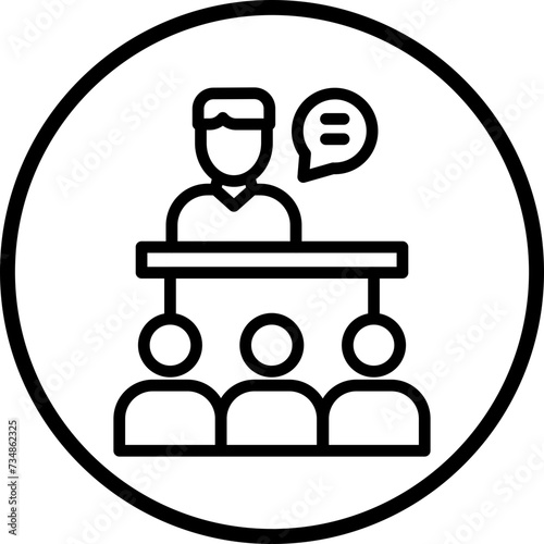 Dictatorship Icon Style