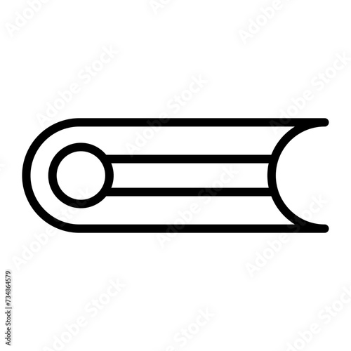 Comet line icon