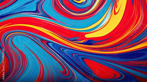 Colorful swirl background design template