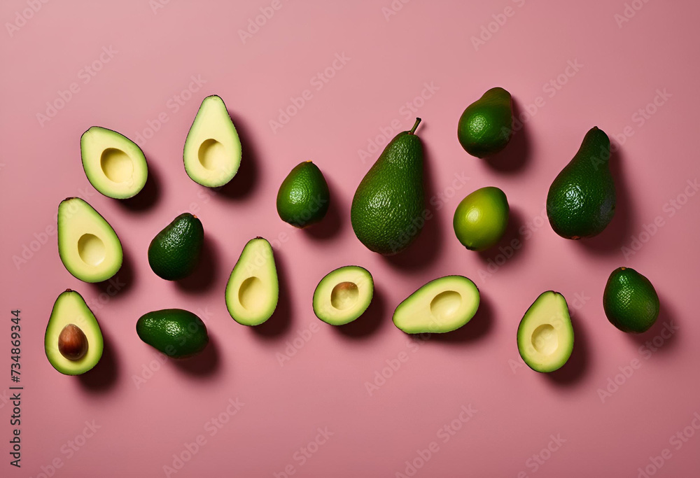 Variété d'avocats Variété d'avocats