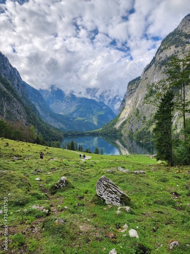 Landscape in the mountains