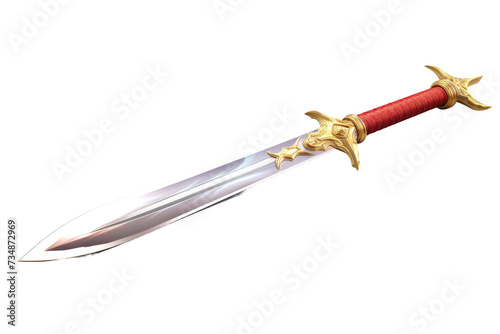 Innovative Play Sword Isolated On Transparent Background