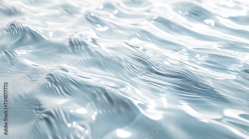 white wave abstract or rippled water texture background : Generative AI
