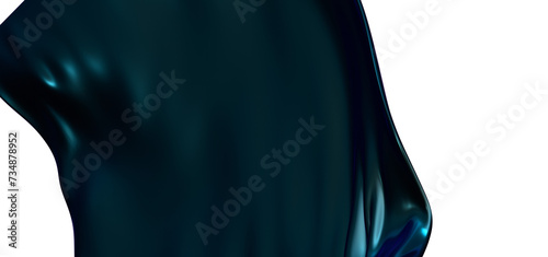 Dynamic Blue Motion: Abstra...