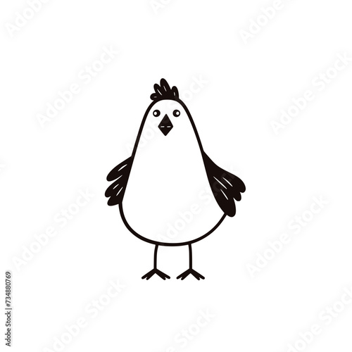 Chicken Rooster Egg Vector