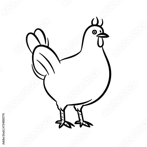 Chicken Rooster Egg Vector