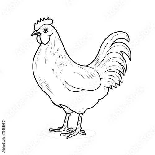 Chicken Rooster Egg Vector