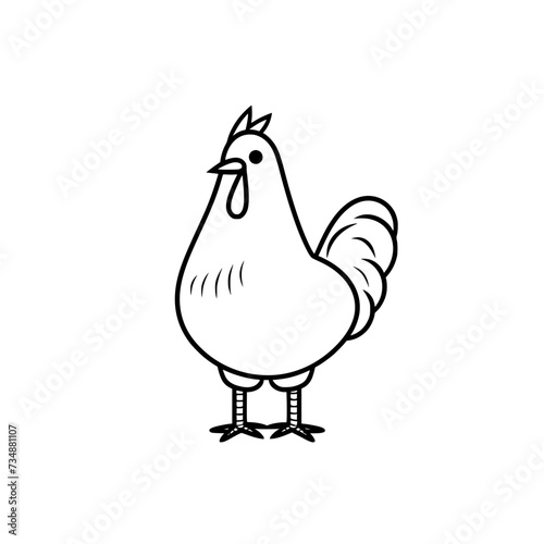 Chicken Rooster Egg Vector