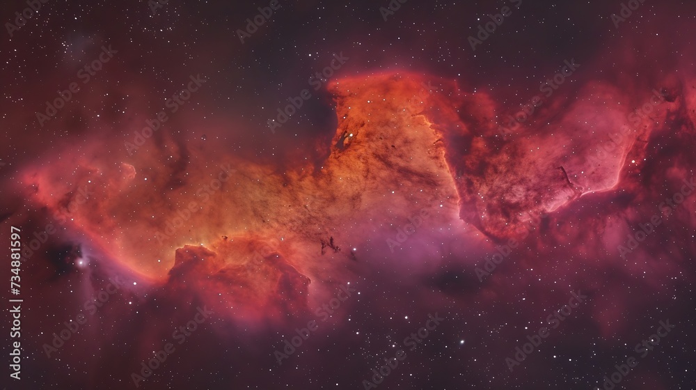 Long exposure of soul nebula : Generative AI