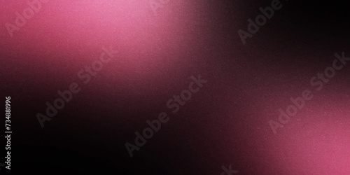 Grainy gradient dark background purple pink black color flow noise texture wide banner poster header design