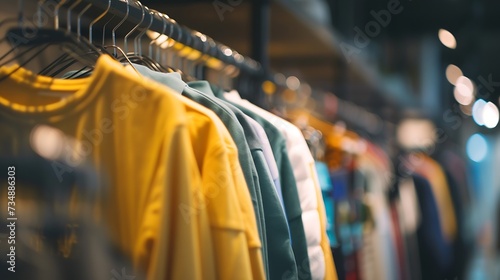 Display of a clothing store : Generative AI