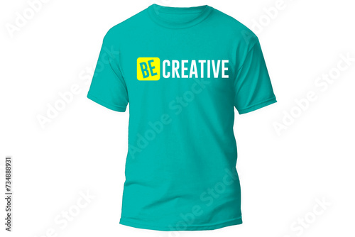 t shirt isolated on white background