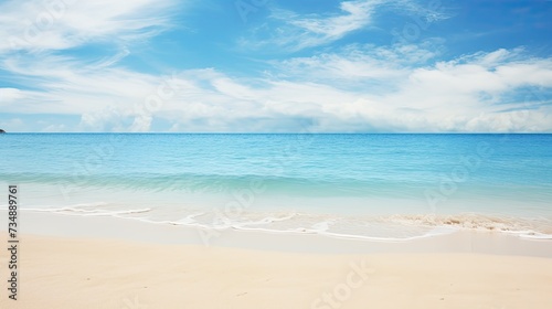 beach holiday background blue