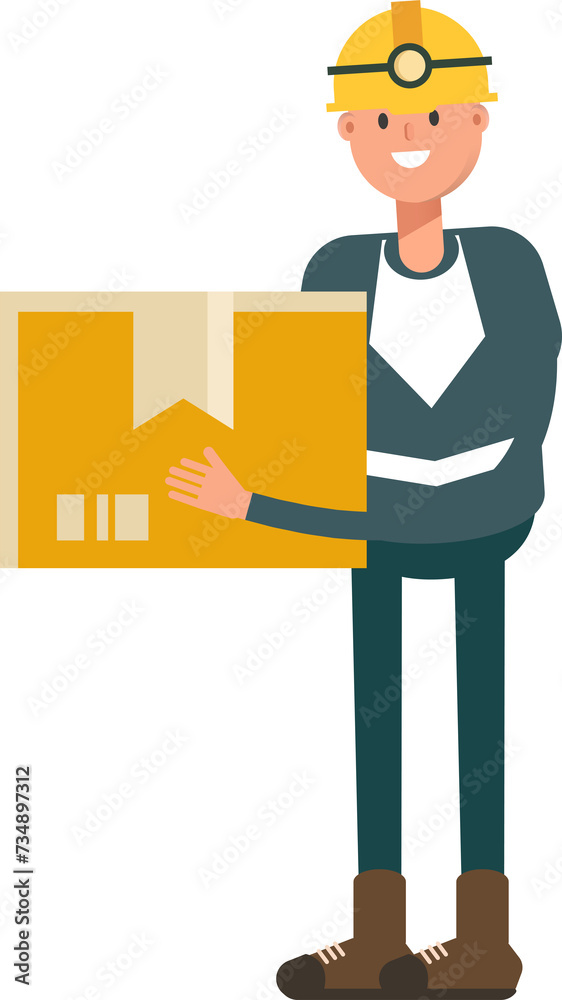 Miner Character Holding Box
Miner Character Holding Box