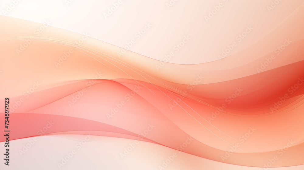 Abstract fluid shapes composition. Modern peachwave background with liquid, organic shapes. Abstract fluid shapes composition. Modern peachwave background with liquid, organic shapes.