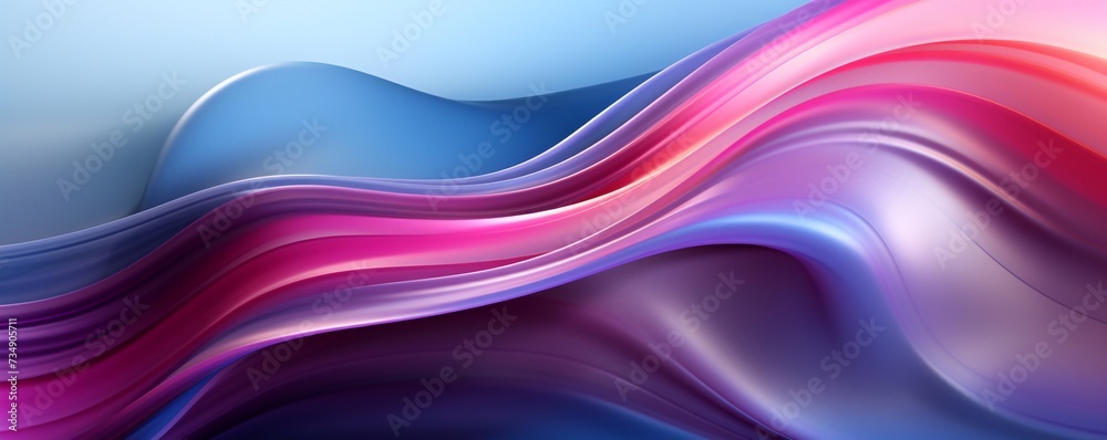 Abstract blue, pink and purple gradient color liquid holographic neon wavy swirl twisted shapes futuristic banner design background. 3d rendering gradient design element for banners, posters, cover Abstract blue, pink and purple gradient color liquid holographic neon wavy swirl twisted shapes futuristic banner design background. 3d rendering gradient design element for banners, posters, cover