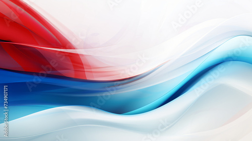 Abstract background blue red white.