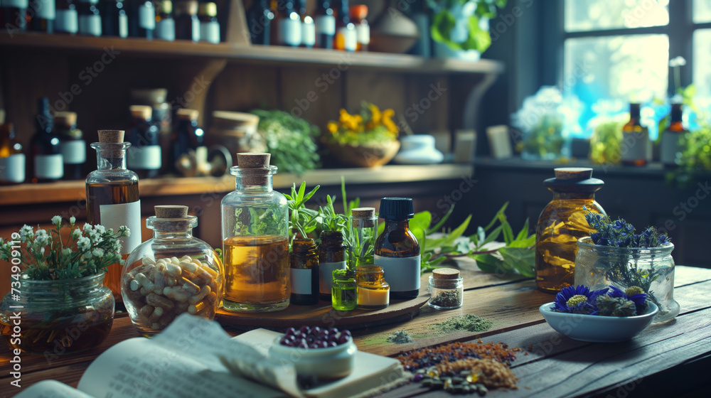 Natural and Alternative Medicines Collection