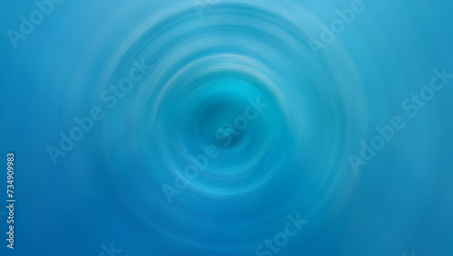 Water surface ripples, water drops, circles, spirals, waves, vortex, blue sea background image