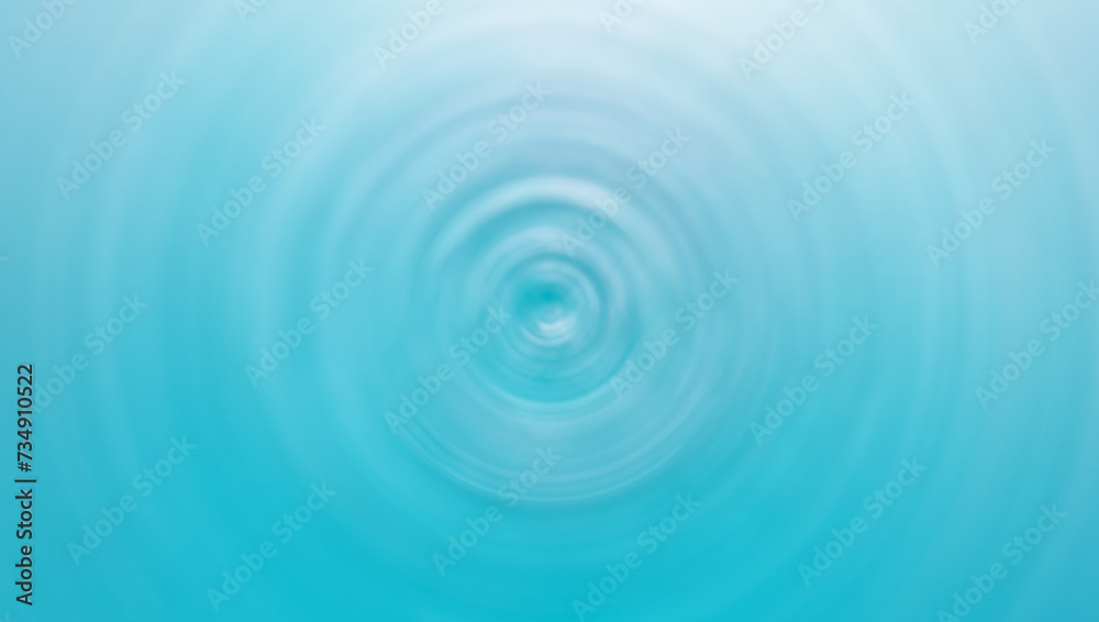 Water surface ripples, water drops, circles, spirals, waves, vortex, blue sea background image Water surface ripples, water drops, circles, spirals, waves, vortex, blue sea background image