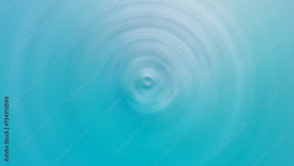 Water surface ripples, water drops, circles, spirals, waves, vortex, blue sea background image Water surface ripples, water drops, circles, spirals, waves, vortex, blue sea background image